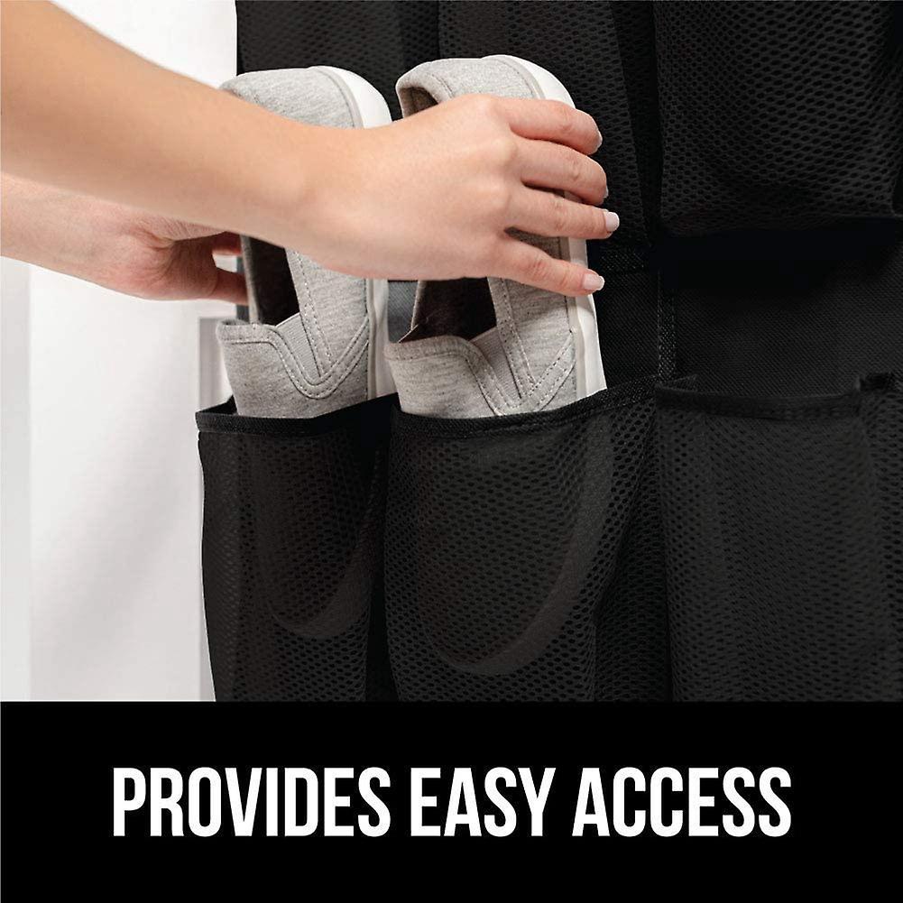 24 Pocket Shoe Organizer, Breathable Mesh, for Sneakers /home -a