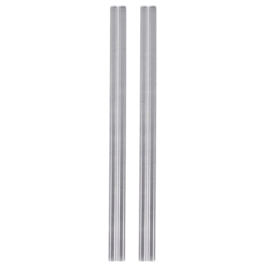4pcs 10mm Clear Round Perspex Acrylic Pmma Extruded Rod 12inch Length