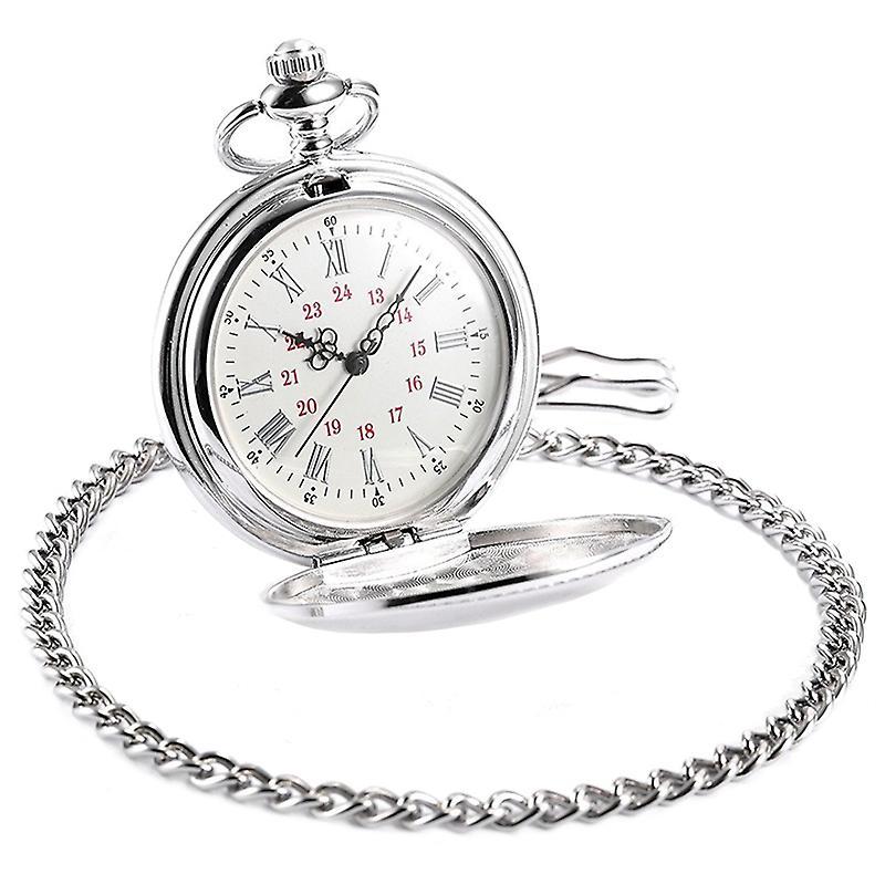 1pcs Portable Cute Mini Cartoon Multi-function Table Clockswhite