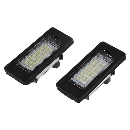 Pair Error Free 24 3528 Led License Plate Light Lamp