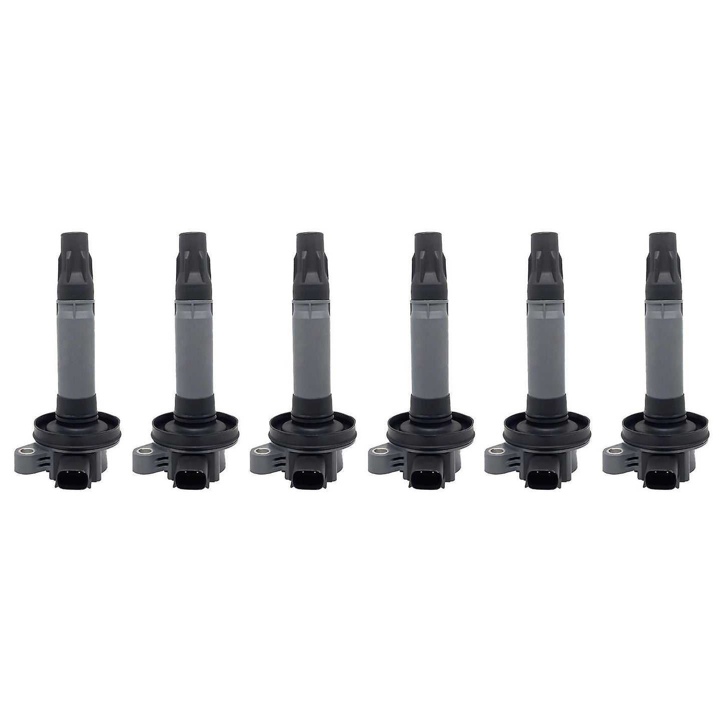 6 Pack Car Ignition Coils 2 Pins for Ford Lincoln Edge Flex F150
