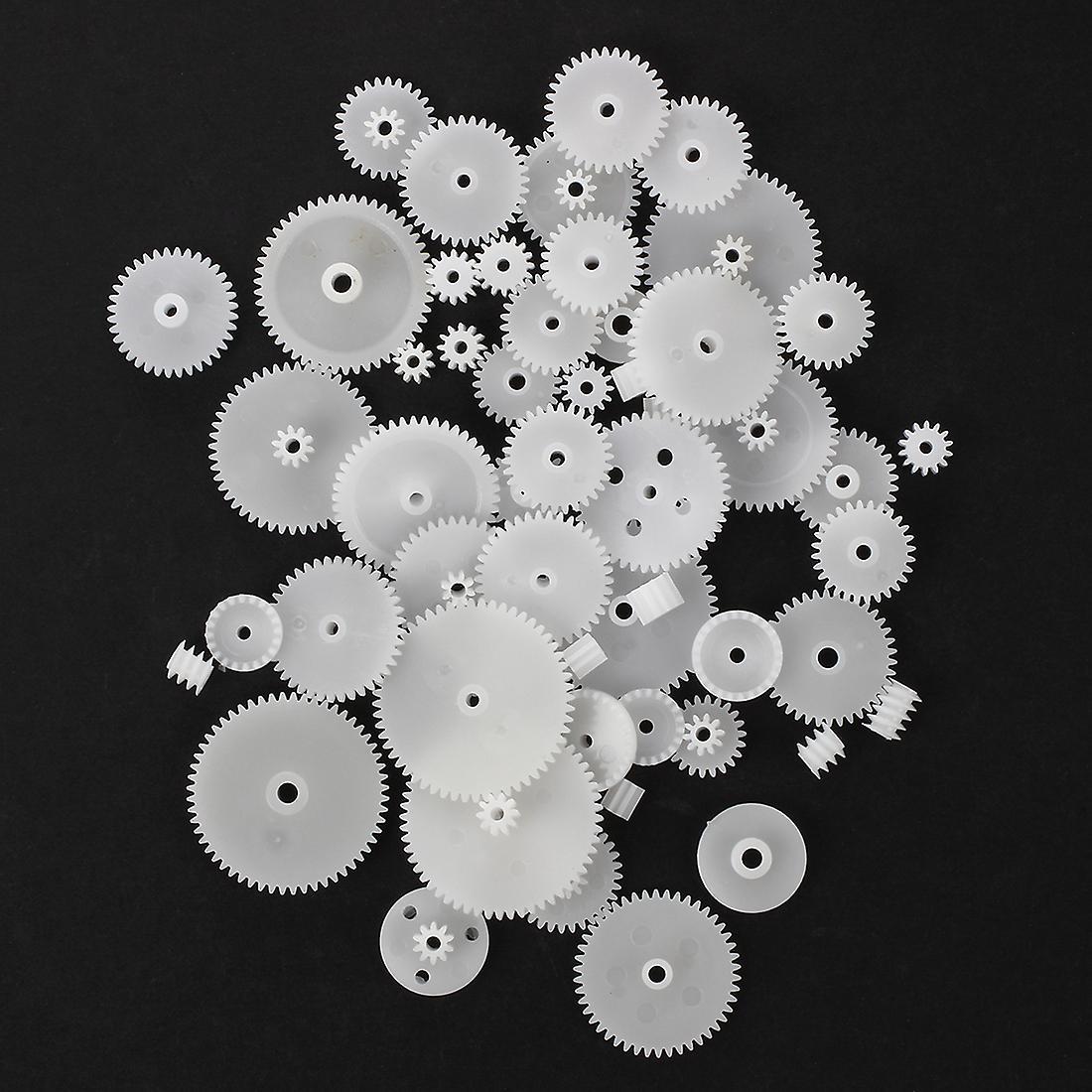 49 Style Diy Plastic Drive Toy Gears Set for Rc Car Motor