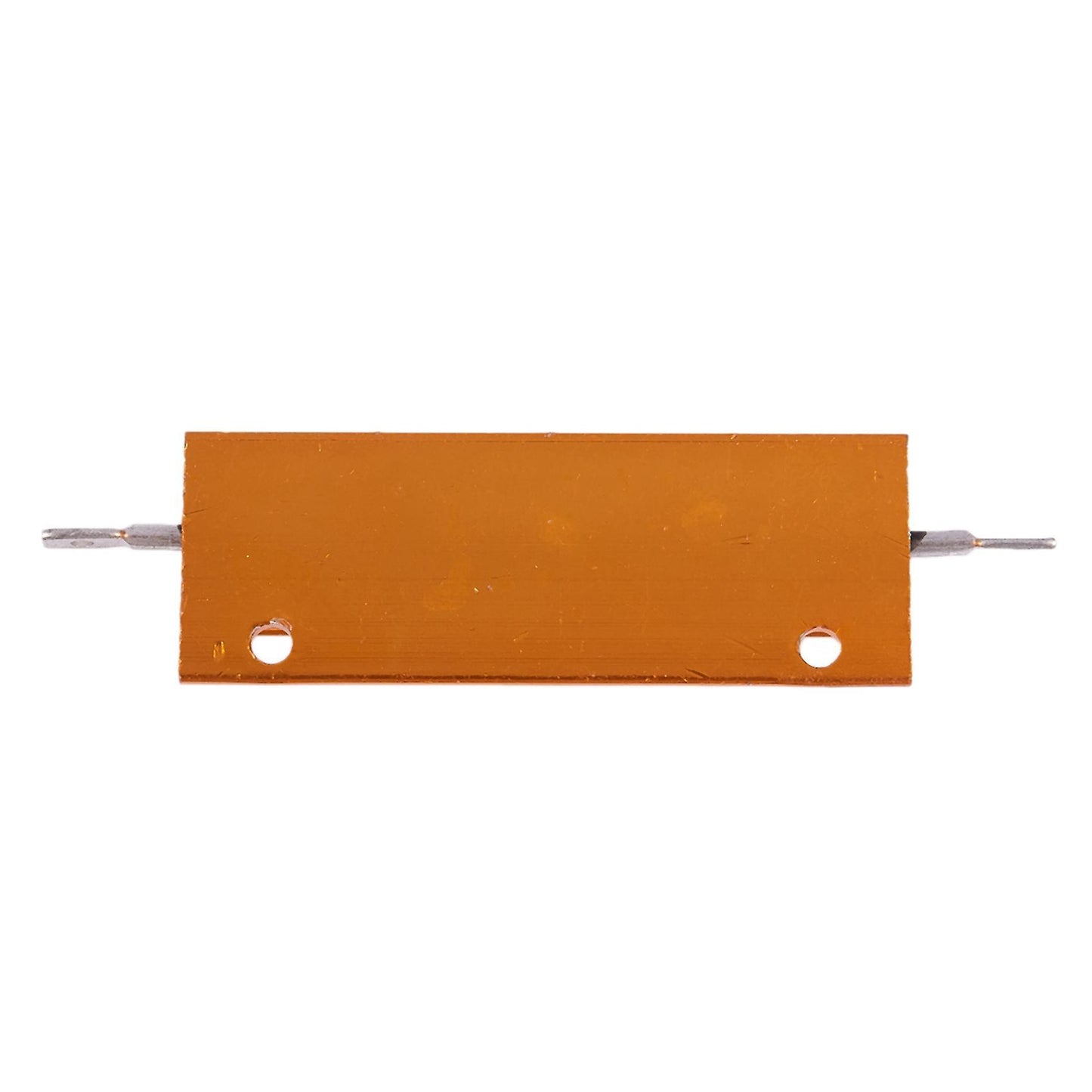 2x Gold Aluminum Clad Power Resistor Resistance 100w, 8 Ohm 8r