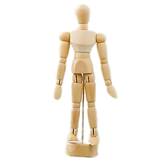 Adjustable Wooden Doll Ornaments Creative Ornaments Home -mini