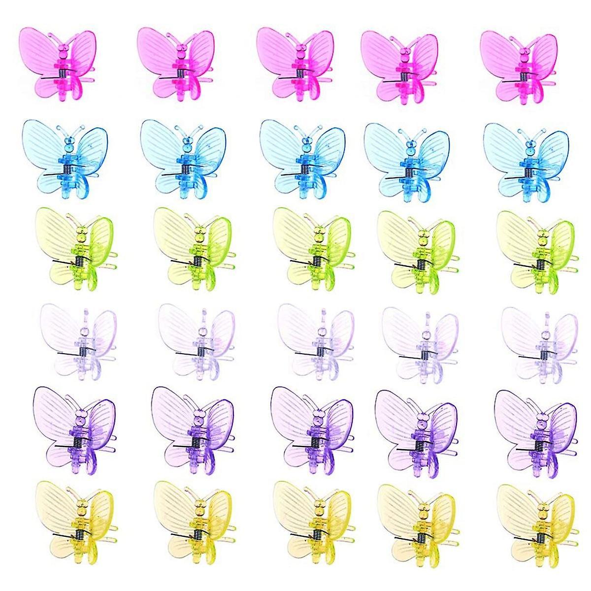 30pcs Butterfly Plant Clips Orchid for Support Flower Orchid Vine