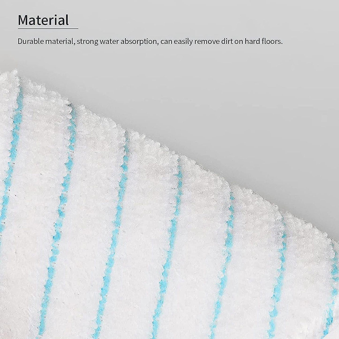 240pcs Microfiber Mopping Pads for Ecovacs Deebot Ozmo T8 T9 Aivi
