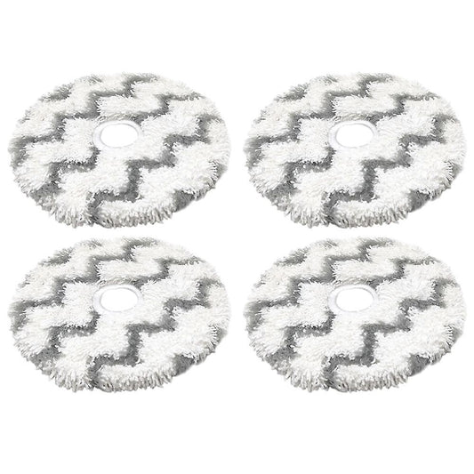 4pcs for Xiaomi Mijia K10 Pro Washable Mop Cloth Wireless Vacuum