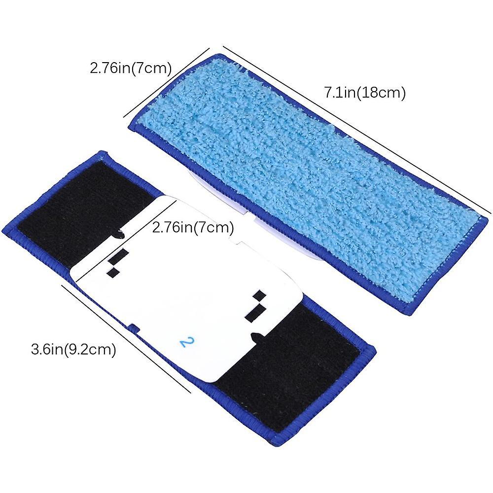 For Irobot Braava Jet 240 241 Included 4 Pcs Wet Pads 2 Pcs Dry Pads