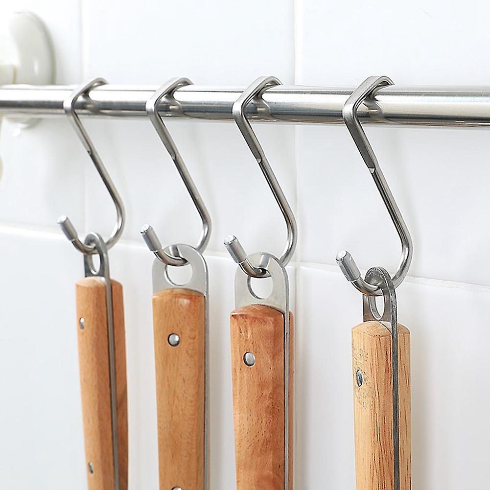 Stainless Steel Perforation-free Cabinet Door Clothes Hook Wall Hook