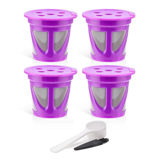 4pcs for Keurig K Cup Refillable Coffee Capsule Reusable K-cup,c