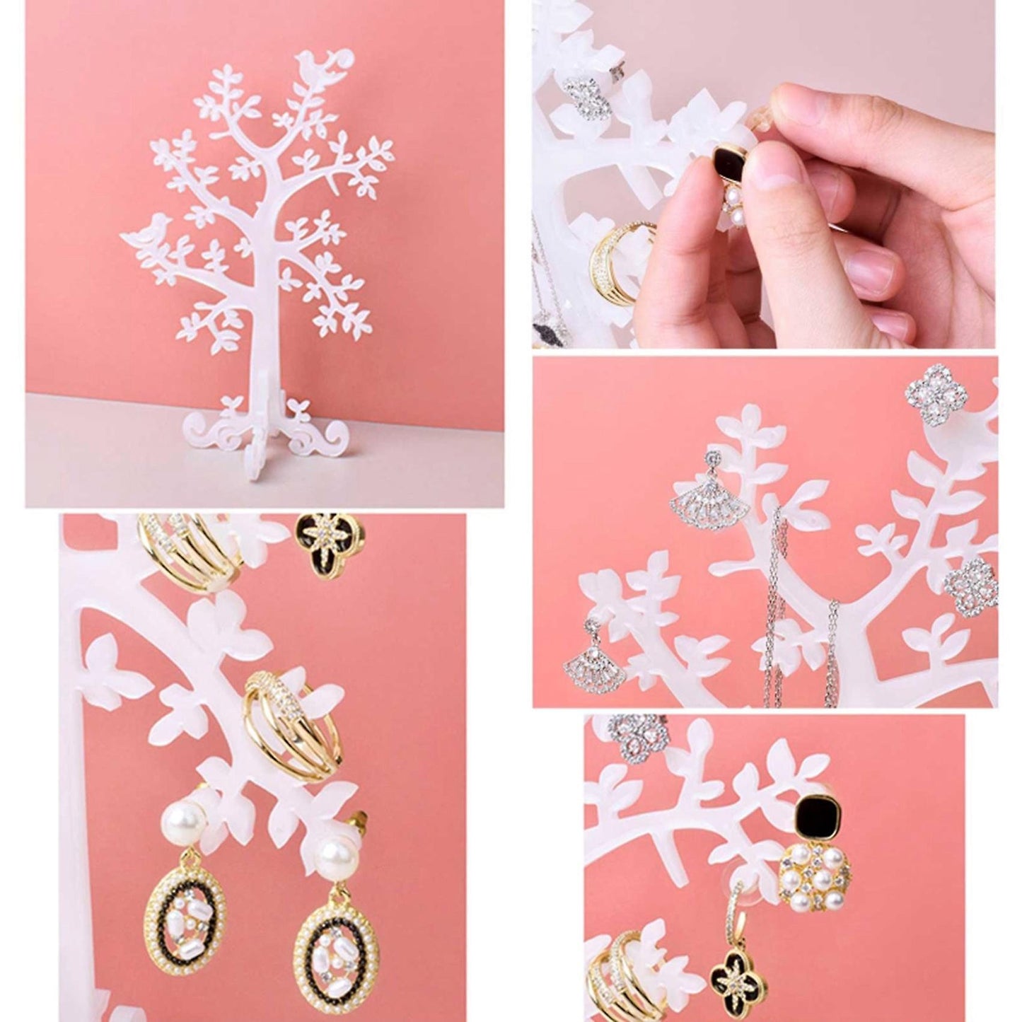 Jewelry Tree Organizer Resin Molds for Resin Casting Ring Holder