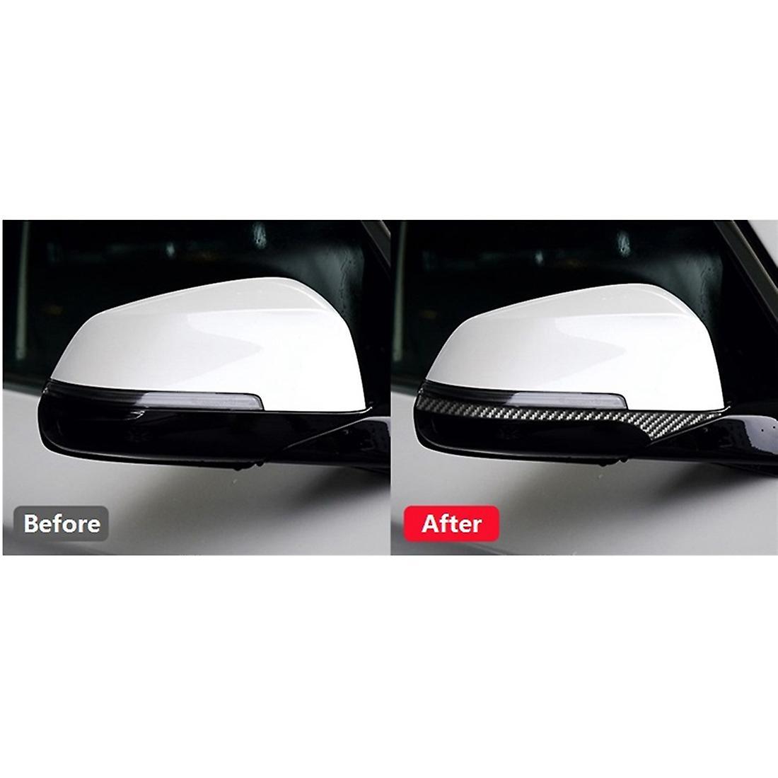 Rearview Mirror Strip Cover Trim Carbon Fiber for Bmw- F10 5 Series