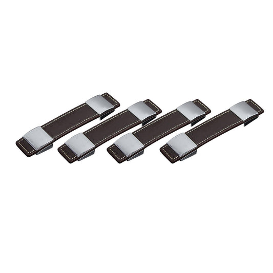 4pcs Pu Drawer Pulls with Screws Cabinet Handles Furiture Door Pull