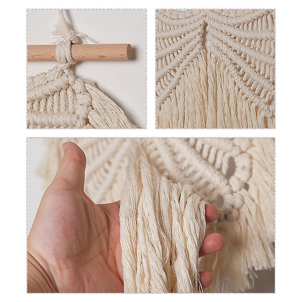 Hand-woven Angel Wings Tapestry Chic Boho Decor for Wedding Bedroom
