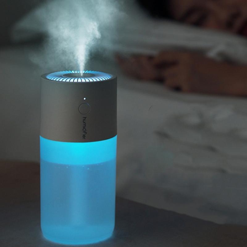 Plug-in Aromatherapy Humidifier with 2200mah Battery Wireless,white