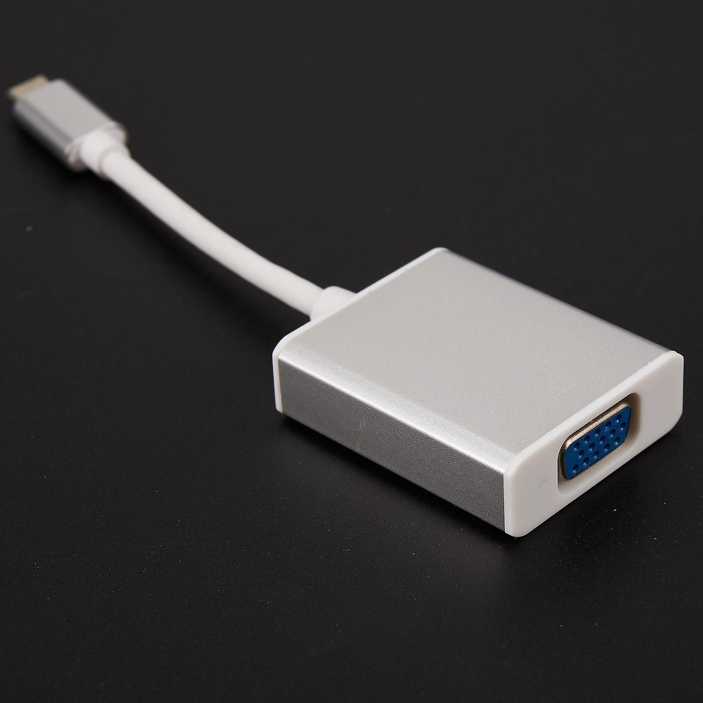 Usb C 3.1 Type C to Vga Video Cable Converter Adapter Hd Silver