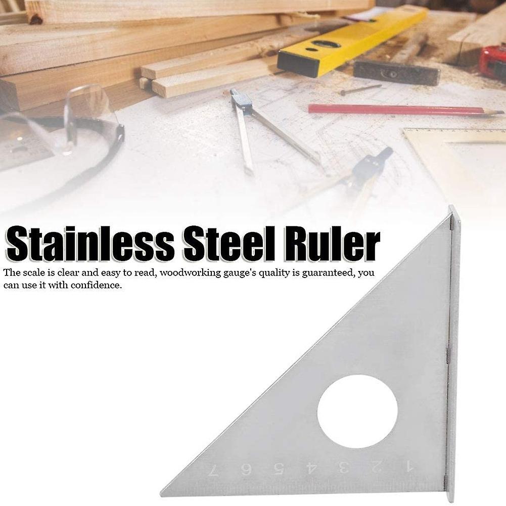 Ruler 90degrees 45degrees Angle Woodworking Jig Angle Turning Ruler