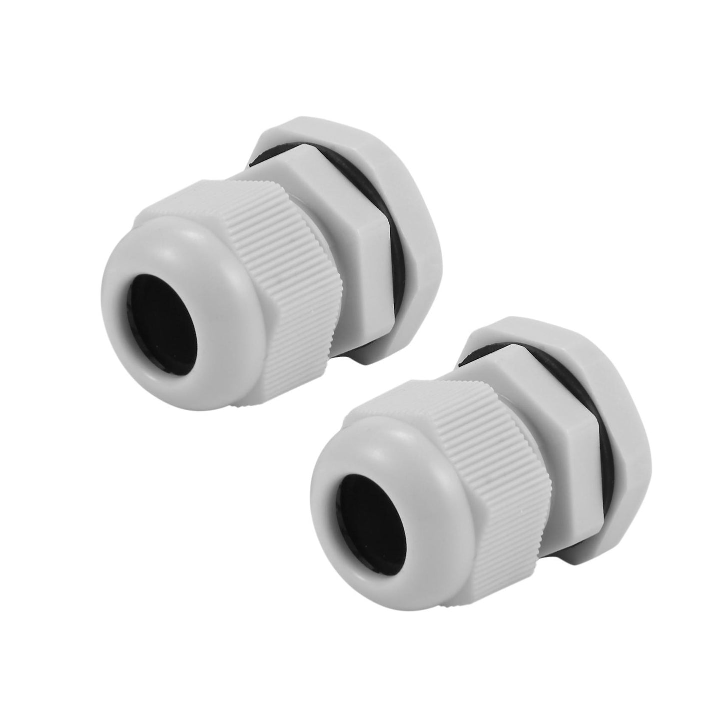 10 X M20 20mm Whitewaterproof Compression Cable Stuffing Gland Lock