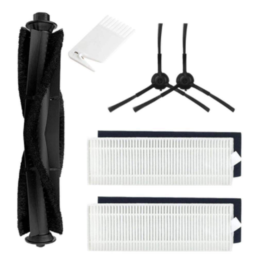 6pcs Main Side Brush Filter Dust Bag for Lydsto R1 Vacuum Cleaner