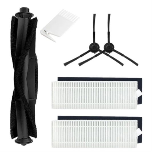 6pcs Main Side Brush Filter Dust Bag for Lydsto R1 Vacuum Cleaner