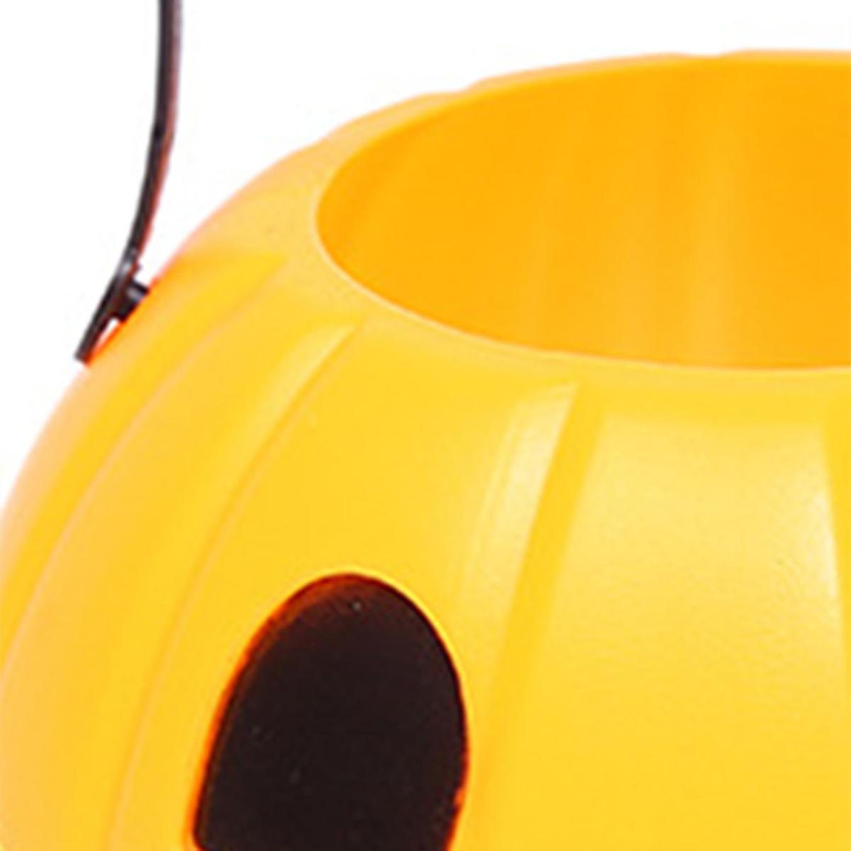 Halloween Pumpkin Bucket Children's Portable Pumpkin Bag with Lid
