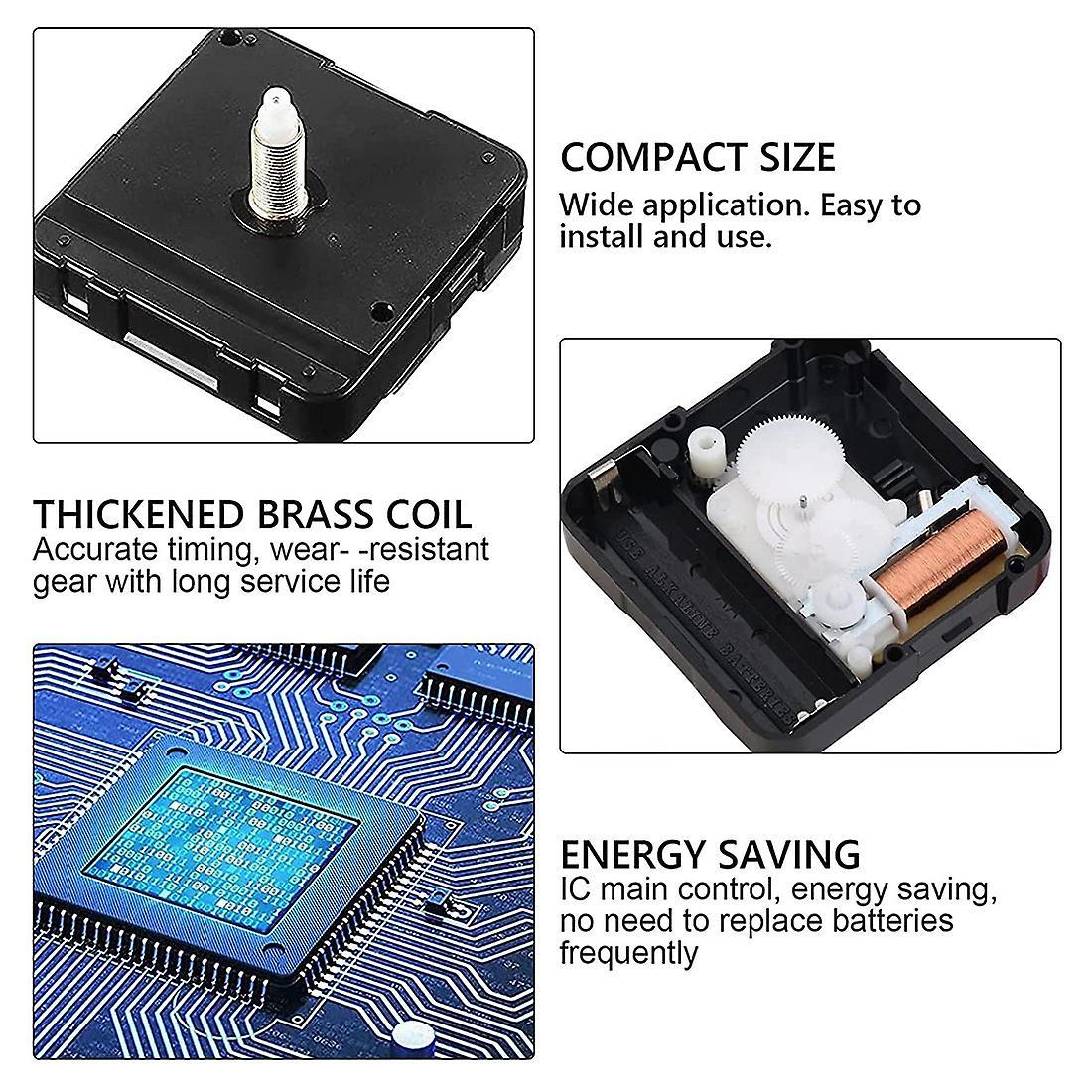 Wall Clock Mechanisms Mattery Powered Replacement