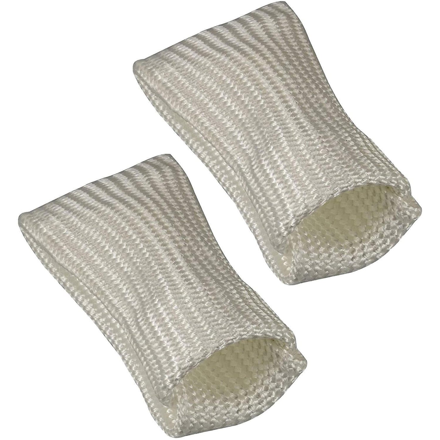2pcs Tig Welding Finger Heat Weld Protection Gloves Glass Fiber