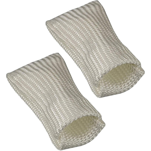 2pcs Tig Welding Finger Heat Weld Protection Gloves Glass Fiber