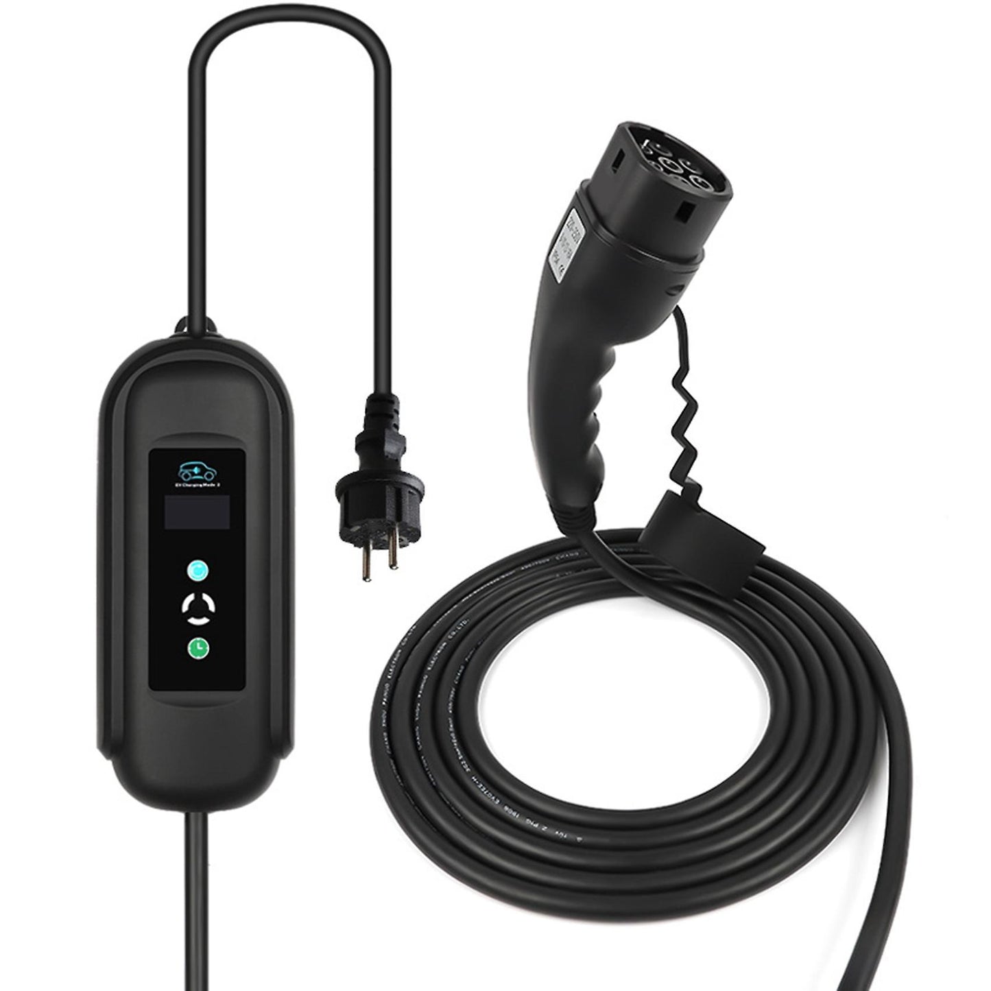 Electric Car Ev Charger Cable Type 2 Iec62196 Charging Cable 5m