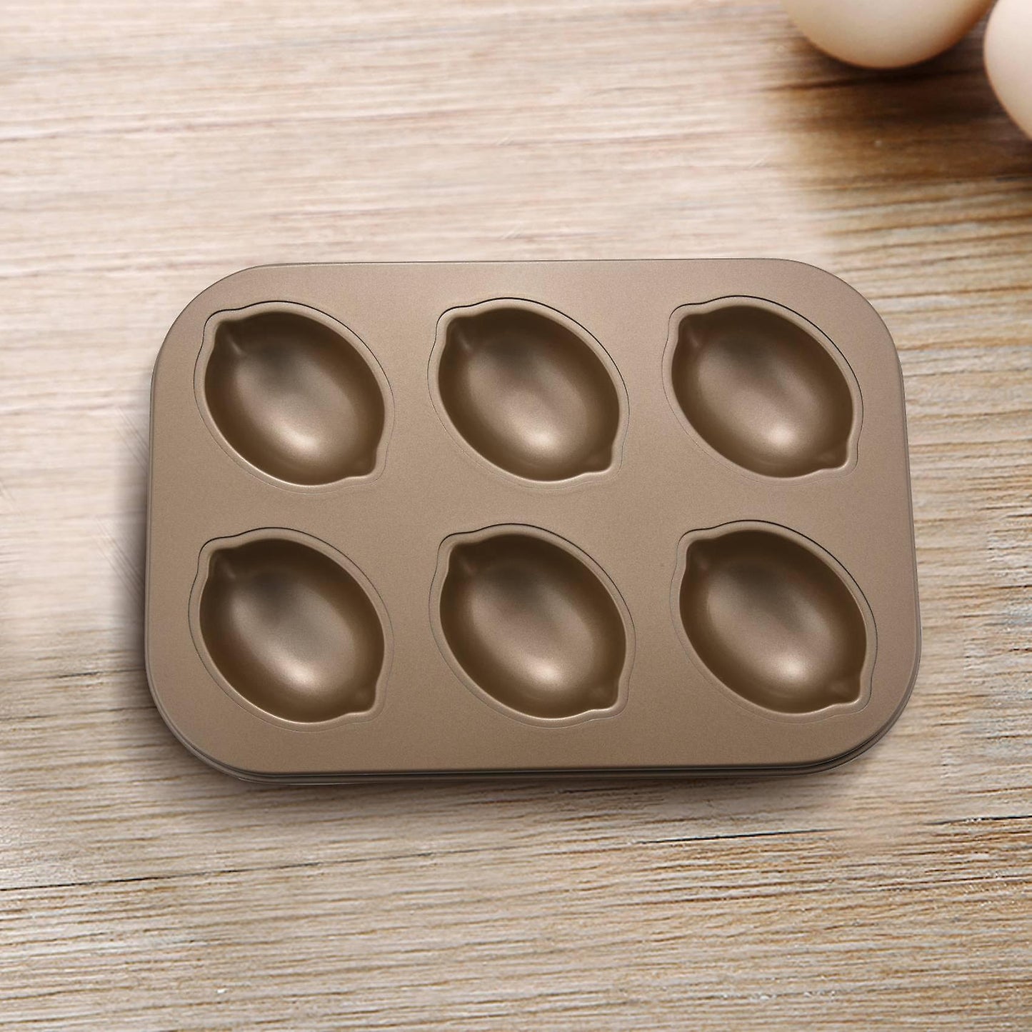 Carbon Steel Cake Mold Lemon Shape Nonstick Cake Muffin Pot Tray