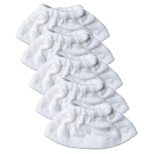 5 Pcs Steam Brush Iron Parts Floor Cleaning Cloth for Karcher Sc2 Sc3