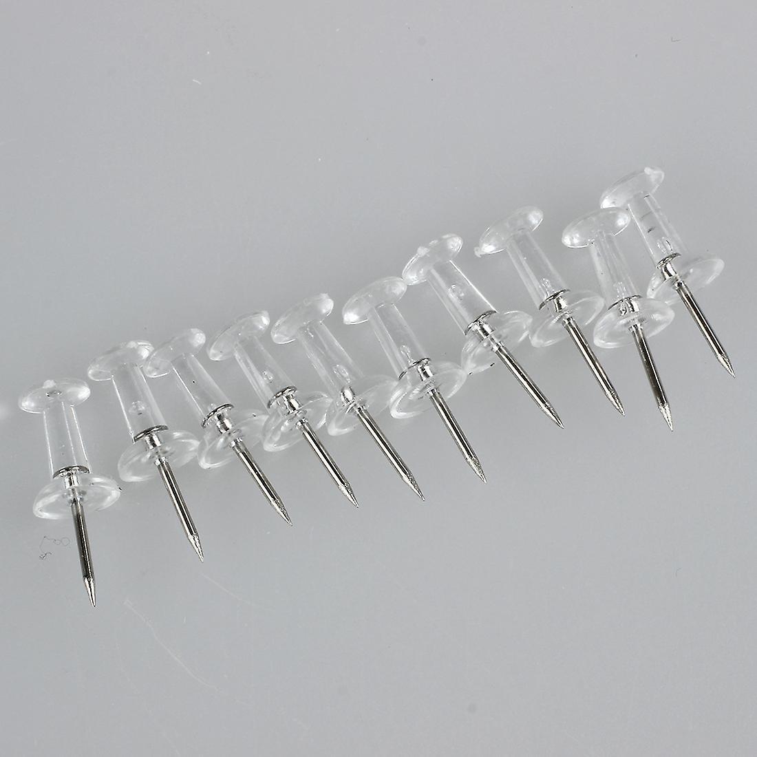 Clear Push Pins Transparent Plastic(pack Of 40)