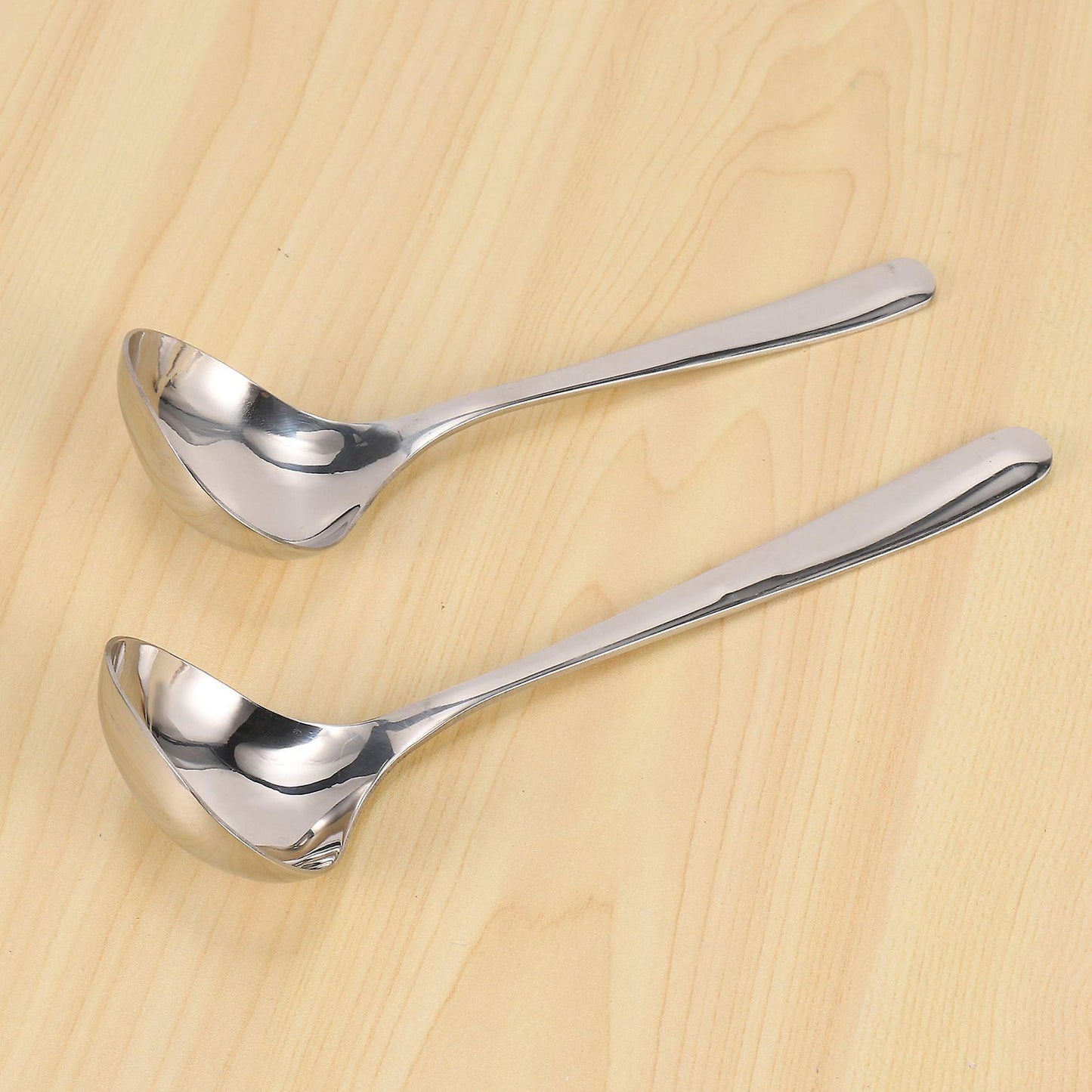 Spoon Rice Spoon Household Rice and Soup Spoon Stainless Steel, 2pcs