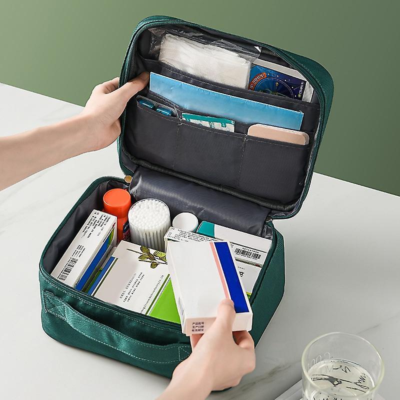 Portable Storage Bag Multifunctional First Aid Kit for Hiking Pink
