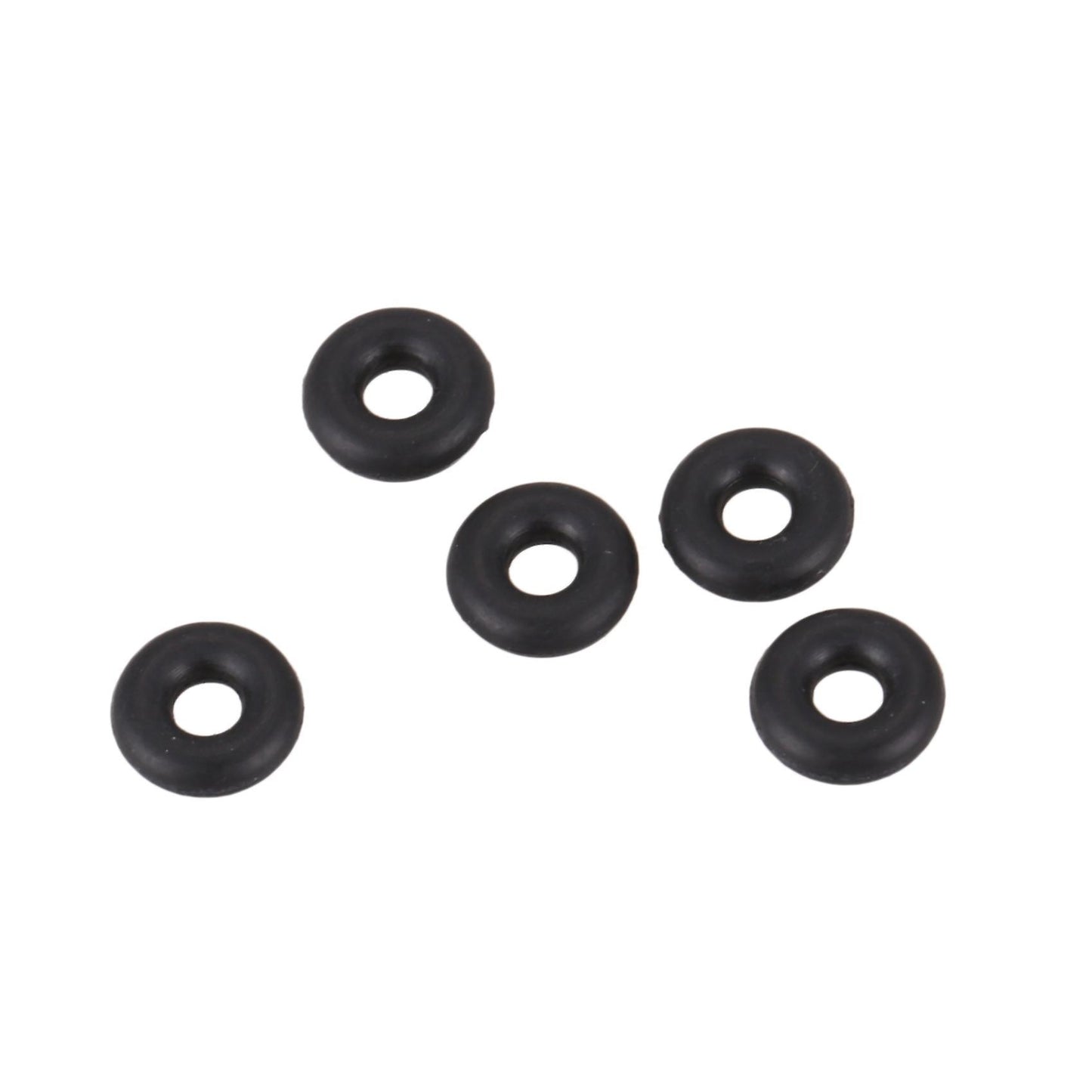 40 Piezas 5,6 Mm Diametro 1,8 Mm De Grosor De Goma En Negro O Anillos
