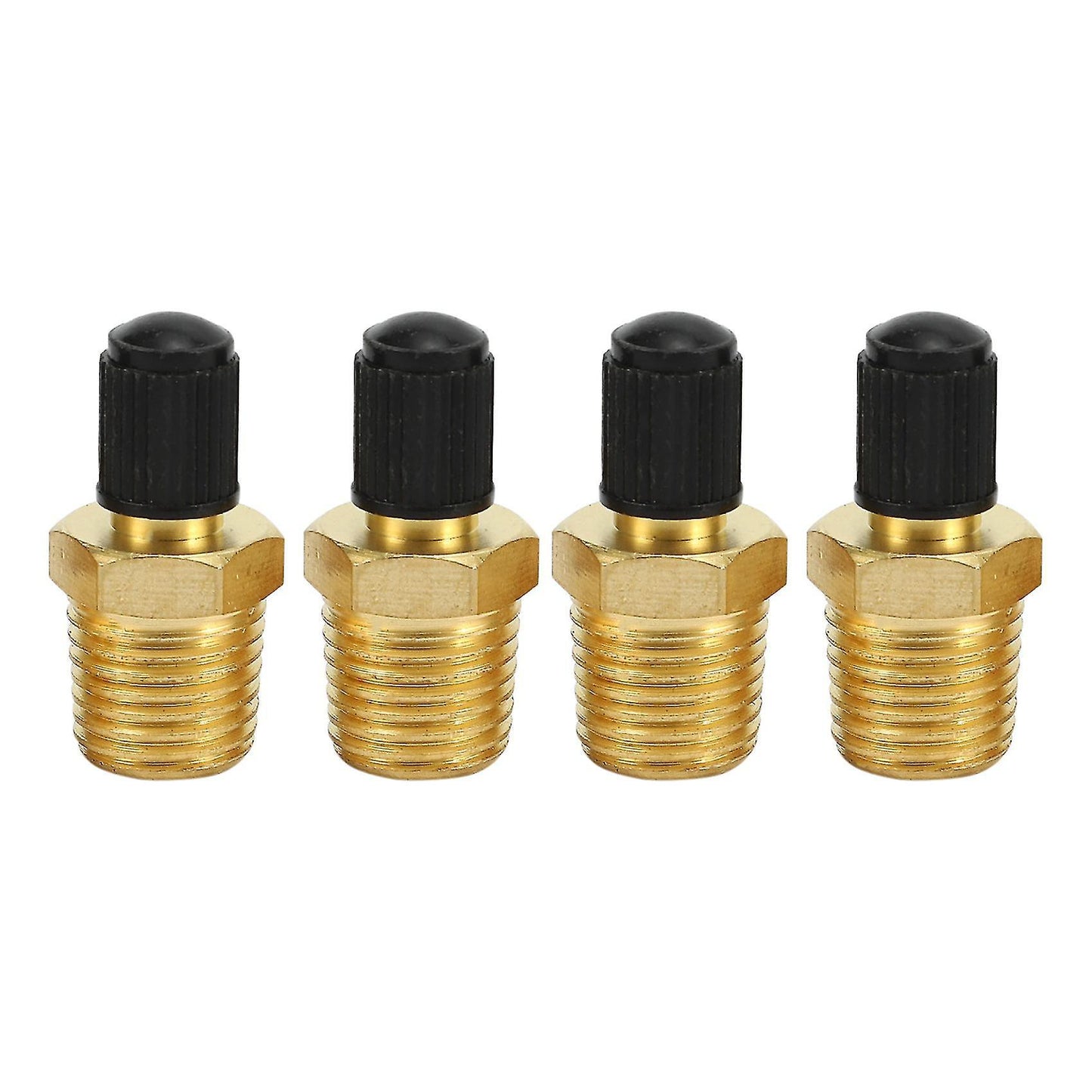 4pcs 1/4inch Npt Mpt Solid Tank Fill Valve for Car Repair Accessories