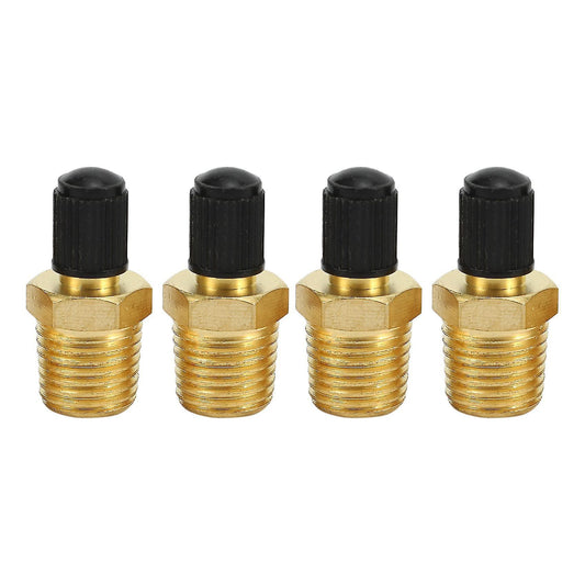 4pcs 1/4inch Npt Mpt Solid Tank Fill Valve for Car Repair Accessories