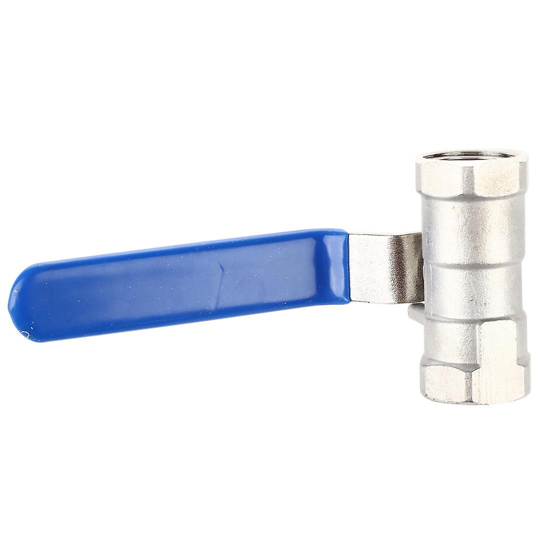 1/2" Lever Female/female Ball Valves Long Handle 316 Stainless Steel Wog1000