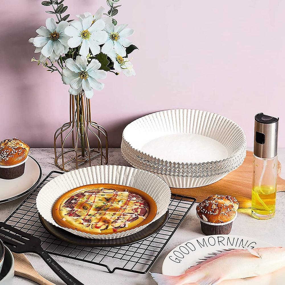 30pcs Air Fryer Parchment Paper Liners Non-stick Baking Mat for Home