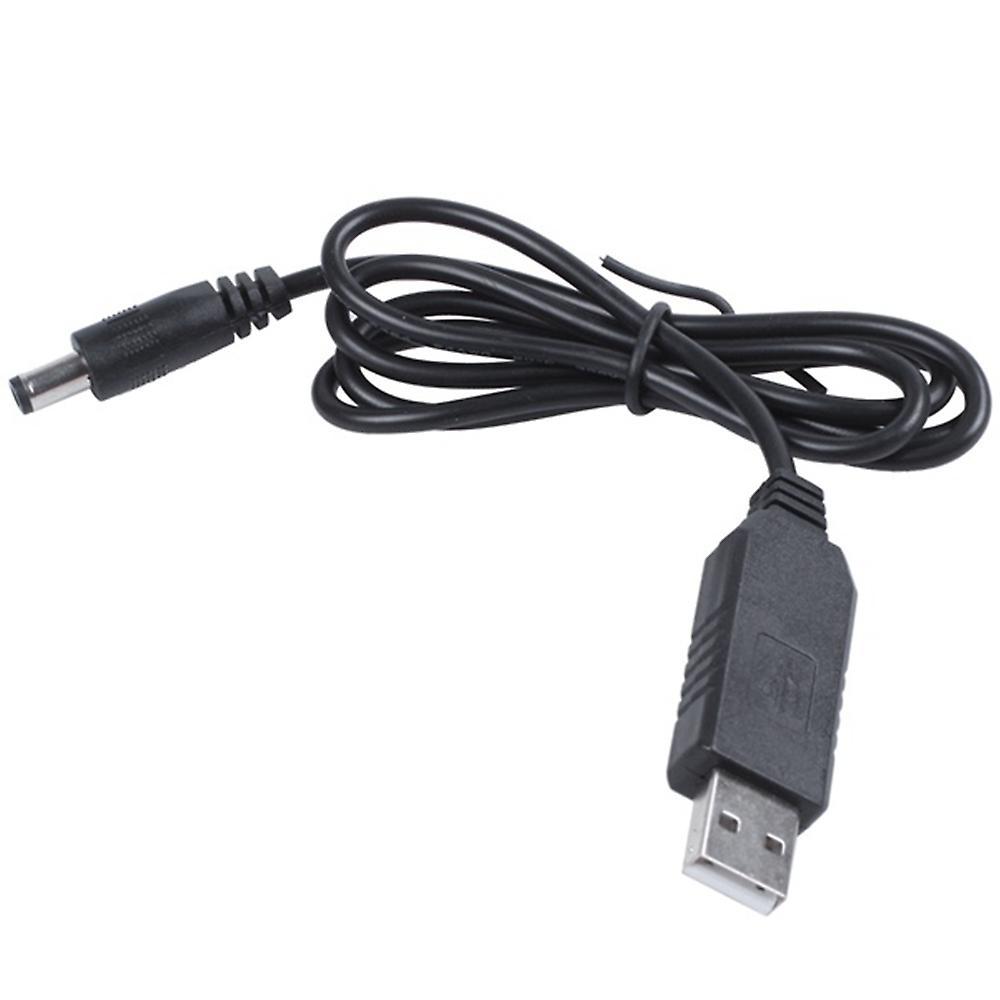 5v to Dc 12v 2.1mm X 5.5mm Module Cable Plug,usb to Dc Cable -1m