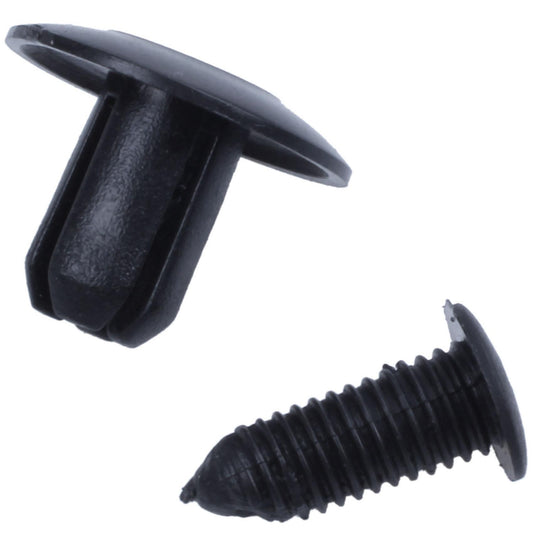 20 Uds 8mm X 20mm Grapas Hebilla Clips Precintado Negro