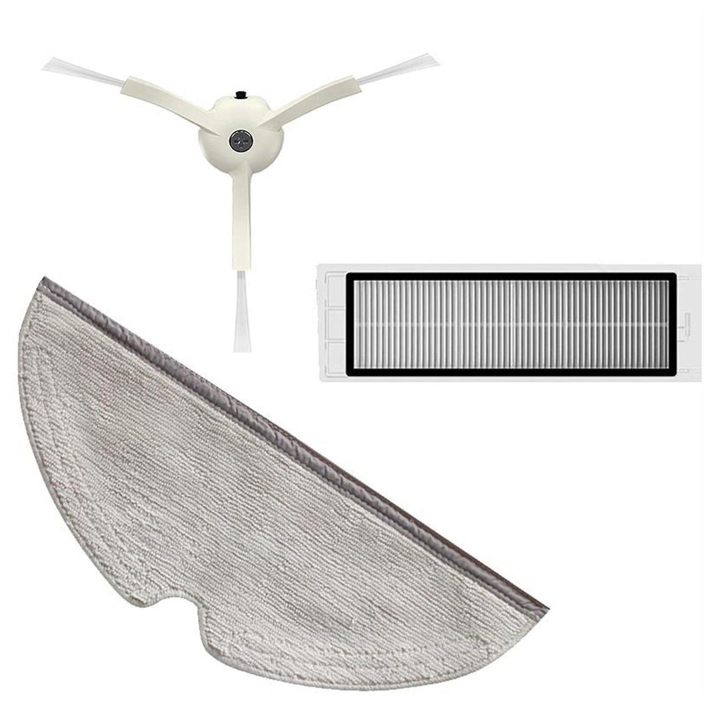 Hepa Filter Side Brush Rag for Xiaomi Roborock S5 Max S6 Maxv S50 S51