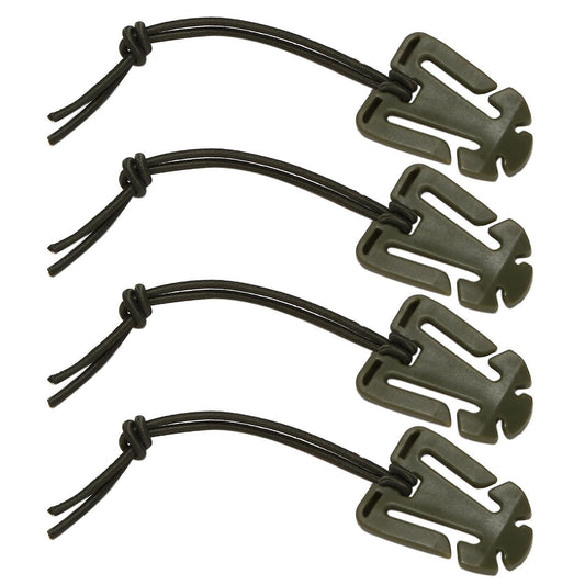 4pcs Molle Web Dominators with Elastic String,multipurpose Fastener