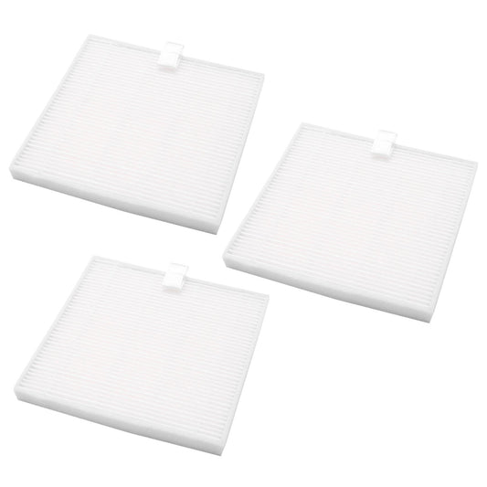 3pc Filter Screen Replacement Accessories for Ilife V8 (white+black)