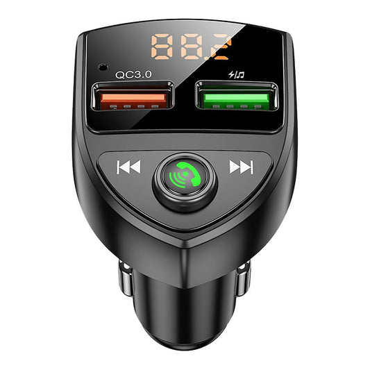 C8 Qc 3.0 Bluetooth 5.0 Fm Transmitter Mp3 Player Hands-free