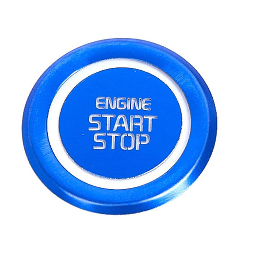 Car Start Engine Button Cover for Kia Carnival Ka4 2020-2022 Blue