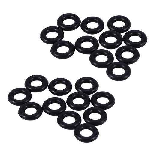 20 Stueck Gummi Oil Seal O Shaped Unterlegscheiben 8x4x2 Mm