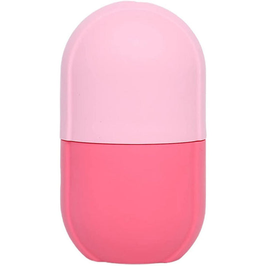 Rolling Ice Deep Contour Repair Skin Silicone Ice Tray Mold Pink