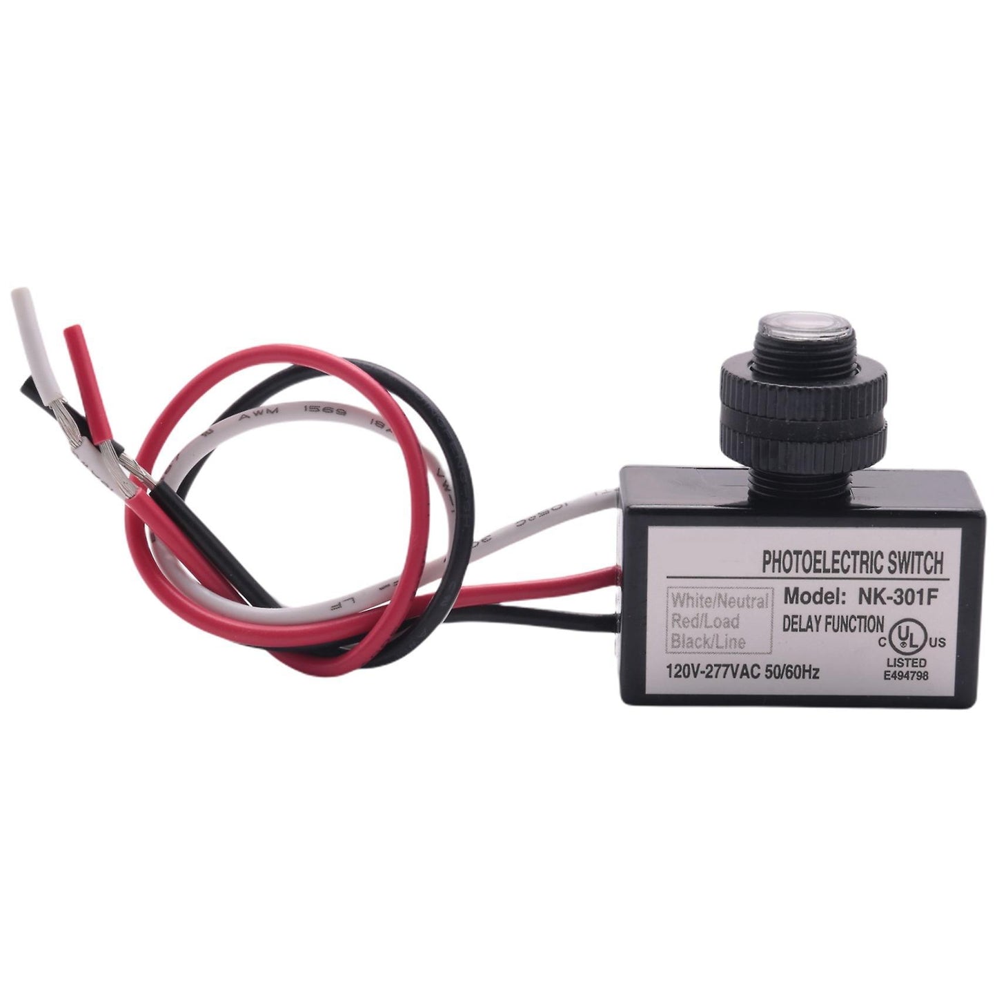 Photocell Switch Nk-301f 120-277v Dusk to Dawn Sensor