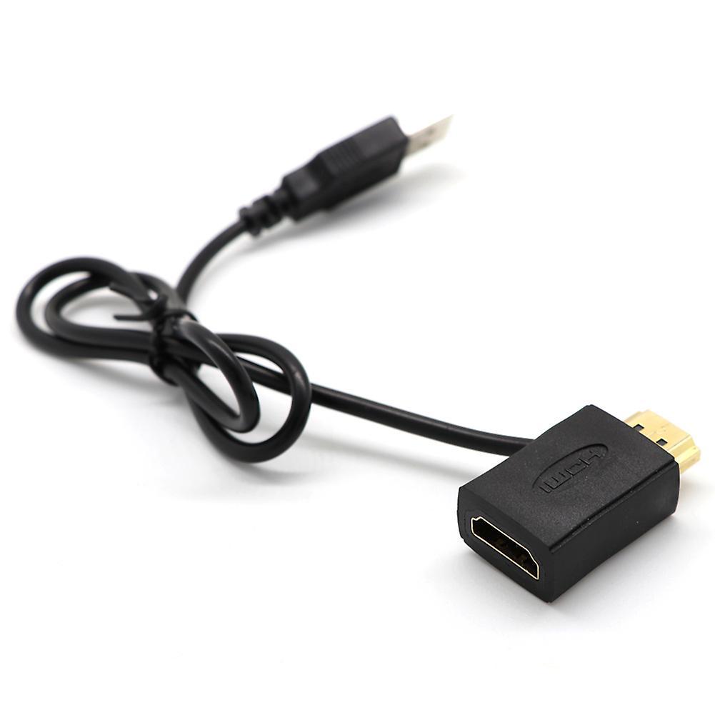 Hdmi Male to Female Connector + Usb 2.0 Charger Cable Extender